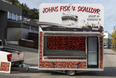 Johns Fisk & Skalldyr vogn